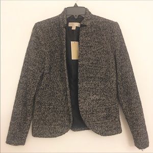 Michael kors: tweed blazer